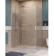 Душевой уголок BelBagno SOFT_CLOSE-2-AH-1-140/90-C-Cr профиль хром, стекло прозрачное