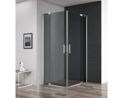 Душевой уголок CEZARES SLIDER-A-2-100/110-GRIGIO-Cr