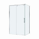 Душевой уголок BelBagno SOFT_CLOSE-1-AH-1-110/90-C-Cr профиль хром, стекло прозрачное