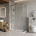 Душевой уголок BelBagno LUCE-AH-21-130/100-C-Cr