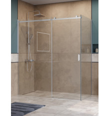 Душевой уголок BelBagno SOFT_CLOSE-2-AH-1-180/100-C-Cr профиль хром, стекло прозрачное