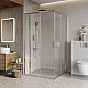 Душевой уголок BelBagno LUCE-A-22-90+25-C-Cr