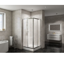 Душевой уголок BelBagno DUE-A-2-90-C-Cr