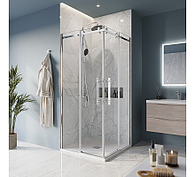 Душевой уголок BelBagno MARINO-A-2-100-C-CR