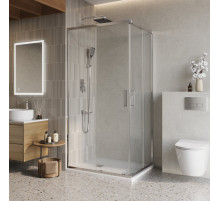 Душевой уголок BelBagno LUCE-AH-2-100/80-C-C