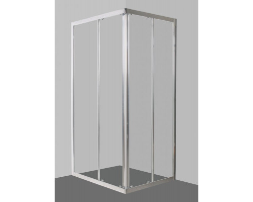Душевой уголок BelBagno DUE-AH-2-100/80-C-Cr