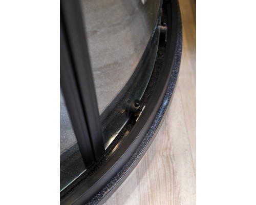 Душевой уголок CEZARES ECO-O-R-2-100-C-NERO