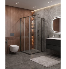 Душевой уголок CEZARES MOLVENO-AH-21-100+30-C-GM-IV