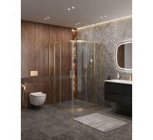 Душевой уголок CEZARES MOLVENO-R-22-100+30-C-BORO-IV