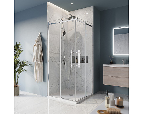 Душевой уголок BelBagno MARINO-A-2-90-C-CR