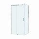 Душевой уголок BelBagno SOFT_CLOSE-2-AH-1-110/80-C-Cr профиль хром, стекло прозрачное