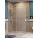 Душевой уголок BelBagno SOFT_CLOSE-2-AH-1-160/80-C-Cr профиль хром, стекло прозрачное