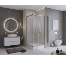 Душевой уголок BelBagno UNO-195-A-2-100-CH-CR