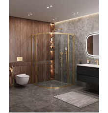 Душевой уголок CEZARES MOLVENO-R-11-90+30-C-BORO-IV