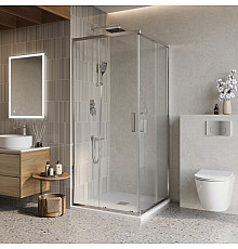 Душевой уголок BelBagno LUCE-A-2-80-C-Cr