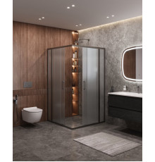 Душевой уголок CEZARES MOLVENO-A-22-100+30-C-GM-IV