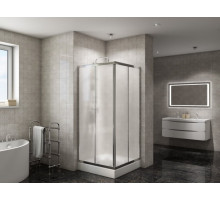 Душевой уголок BelBagno DUE-A-2-90-P-Cr