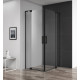 Душевой уголок CEZARES SLIDER-AH-2-70/80-100/110-C-NERO