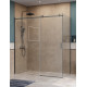 Душевой уголок BelBagno SOFT_CLOSE-2-AH-1-180/90-C-GM профиль оружейная сталь, стекло прозрачное