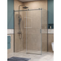 Душевой уголок BelBagno SOFT_CLOSE-2-AH-1-150/100-C-GM профиль оружейная сталь, стекло прозрачное