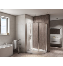 Душевой уголок BelBagno DUE-RH-2-120/80-C-Cr
