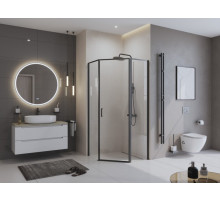 Душевой уголок BelBagno UNO-195-P-1-100-C-NERO