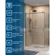 Душевой уголок BelBagno SOFT_CLOSE-2-AH-1-120/90-C-GM профиль оружейная сталь, стекло прозрачное
