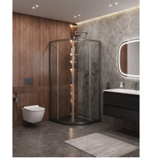 Душевой уголок CEZARES MOLVENO-R-2-100-C-GM-IV