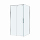 Душевой уголок BelBagno SOFT_CLOSE-1-A-1-100-C-Cr профиль хром, стекло прозрачное