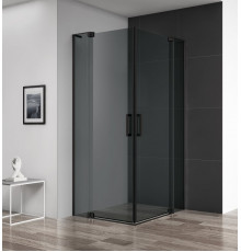 Душевой уголок CEZARES SLIDER-A-2-100/110-GRIGIO-NERO