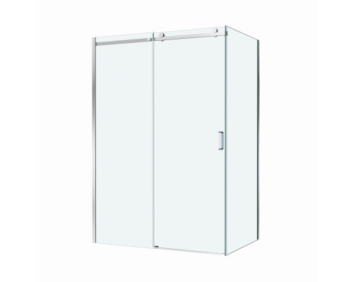 Душевой уголок BelBagno SOFT_CLOSE-2-AH-1-140/100-C-Cr профиль хром, стекло прозрачное