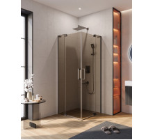 Душевой уголок CEZARES SLIDER-A-2-90/100-BR-GM
