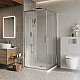 Душевой уголок BelBagno LUCE-A-2-100-C-Cr