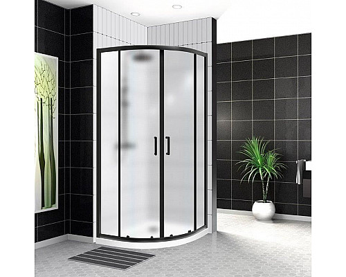 Душевой уголок BelBagno UNO-195-R-2-90-P-NERO