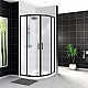 Душевой уголок BelBagno UNO-195-R-2-90-P-NERO