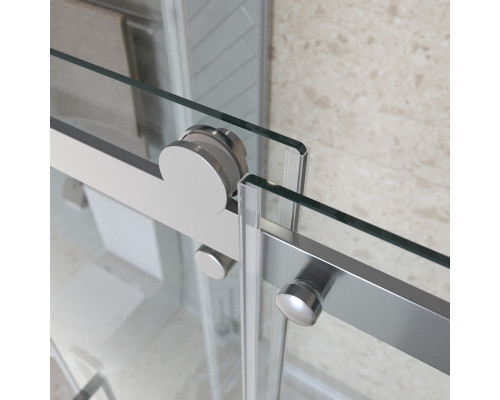 Душевой уголок BelBagno MARINO-2-AH-1-150/100-C-CR 150х100 см профиль хром, стекло прозрачное