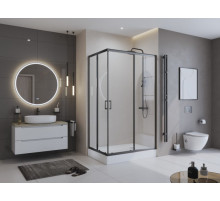 Душевой уголок BelBagno UNO-195-AH-2-120/100-C-NERO