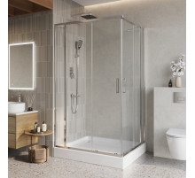 Душевой уголок BelBagno LUCE-AH-22-130/100-C-Cr