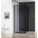 Душевой уголок CEZARES SLIDER-AH-1-90-100/110-GRIGIO-NERO
