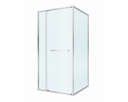 Душевой уголок CEZARES LUX-A-FS-11-100-C-CR, 100х100 см, профиль хром глянцевый, стекло прозрачное