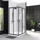 Душевой уголок BelBagno UNO-195-A-2-100-C-NERO