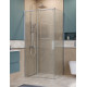 Душевой уголок BelBagno SOFT_CLOSE-1-AH-1-100/90-C-Cr профиль хром, стекло прозрачное