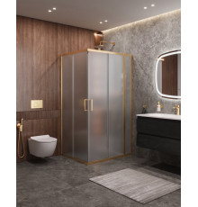 Душевой уголок CEZARES MOLVENO-AH-21-100+20-C-BORO-IV