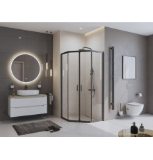 Душевой уголок BelBagno UNO-195-P-2-90-C-NERO