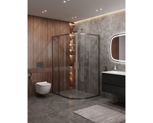 Душевой уголок CEZARES MOLVENO-RH-2-110/90-C-GM-IV