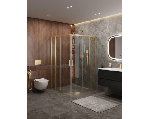 Душевой уголок CEZARES MOLVENO-R-22-100+20-C-BORO-IV