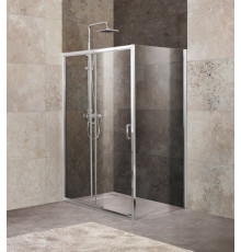 Душевой уголок BelBagno UNIQUE-AH-1-100/115-80-C-Cr