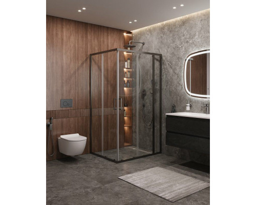 Душевой уголок CEZARES MOLVENO-AH-21-100+20-C-GM-IV