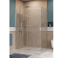 Душевой уголок BelBagno SOFT_CLOSE-2-AH-1-130/90-C-Cr профиль хром, стекло прозрачное