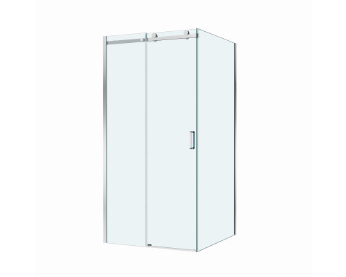 Душевой уголок BelBagno SOFT_CLOSE-2-A-1-100-C-Cr профиль хром, стекло прозрачное